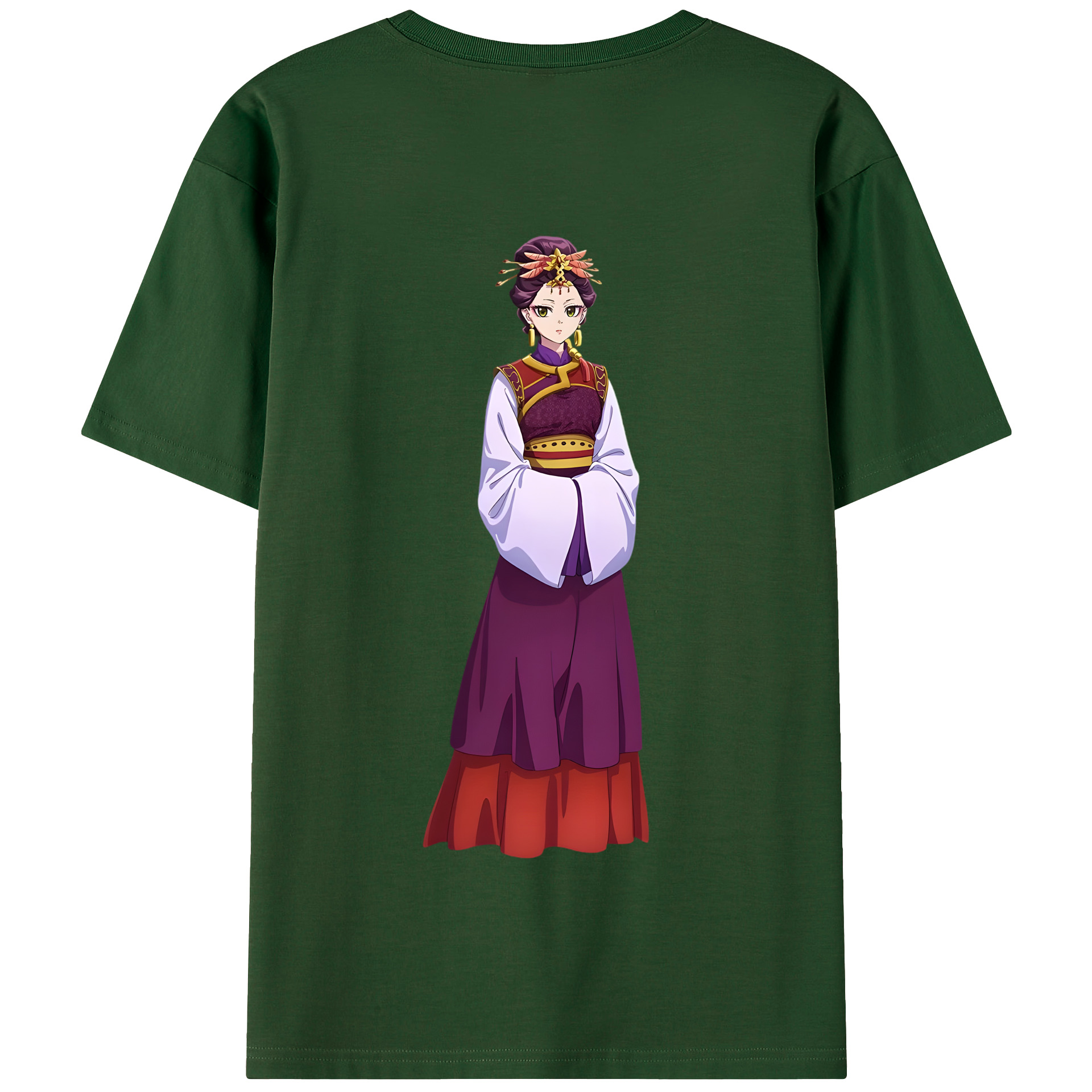 （画像用） 薬屋のひとりごと The Apothecary Diaries 綿100％半袖Tシャツ（背面プリント）